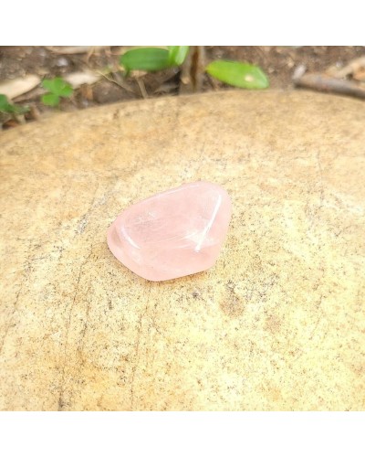 Quartz rose poli