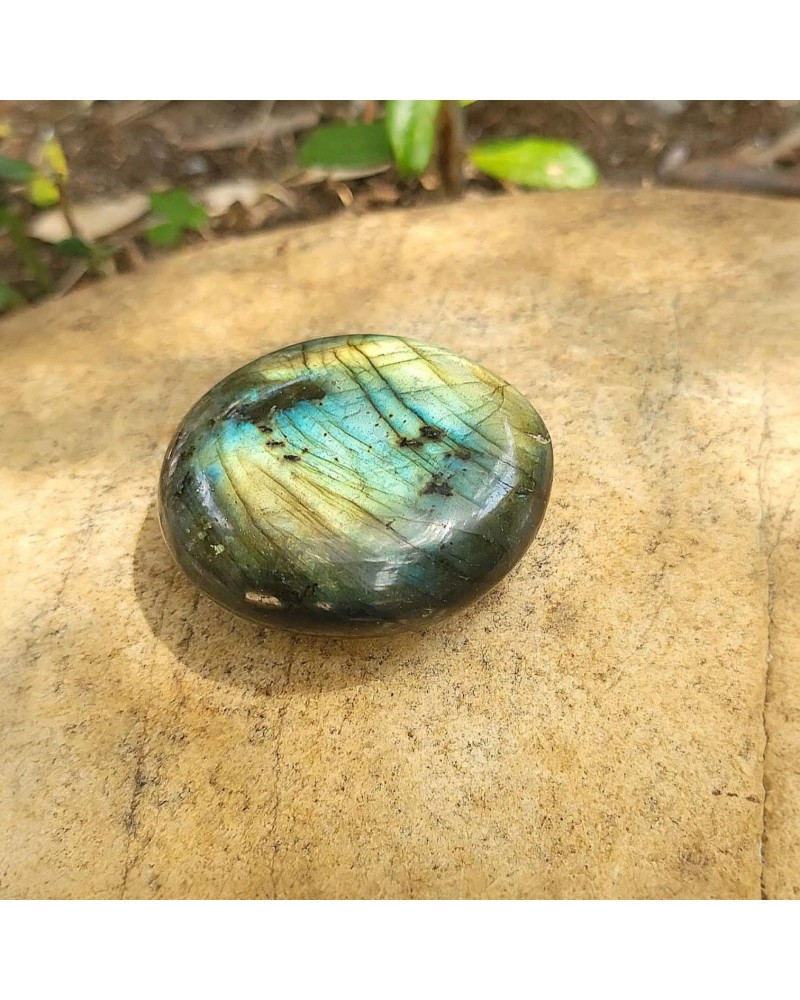 Galet de labradorite