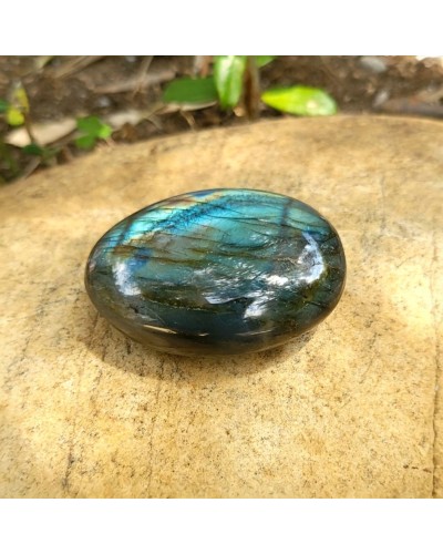 Galet de labradorite