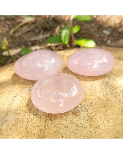Galet quartz rose