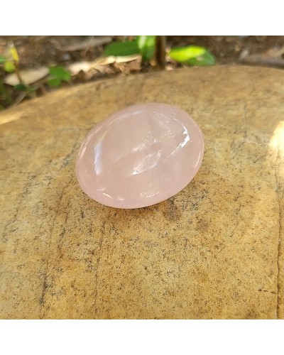 Galet quartz rose