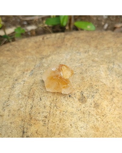 Citrine chauffée brute
