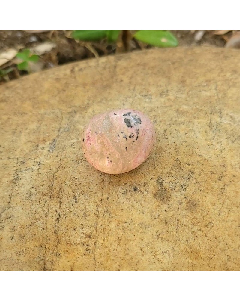 Rhodonite polie