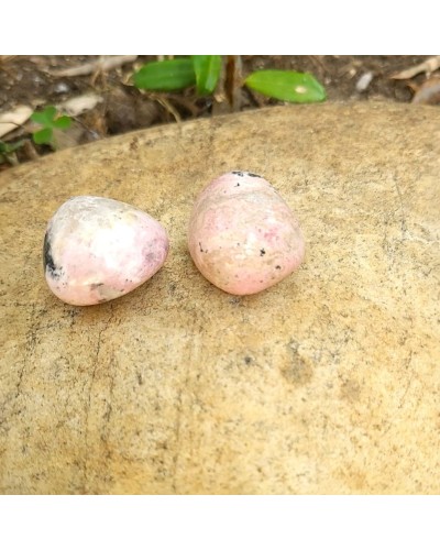 Rhodonite polie