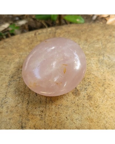 Grand galet Quartz rose