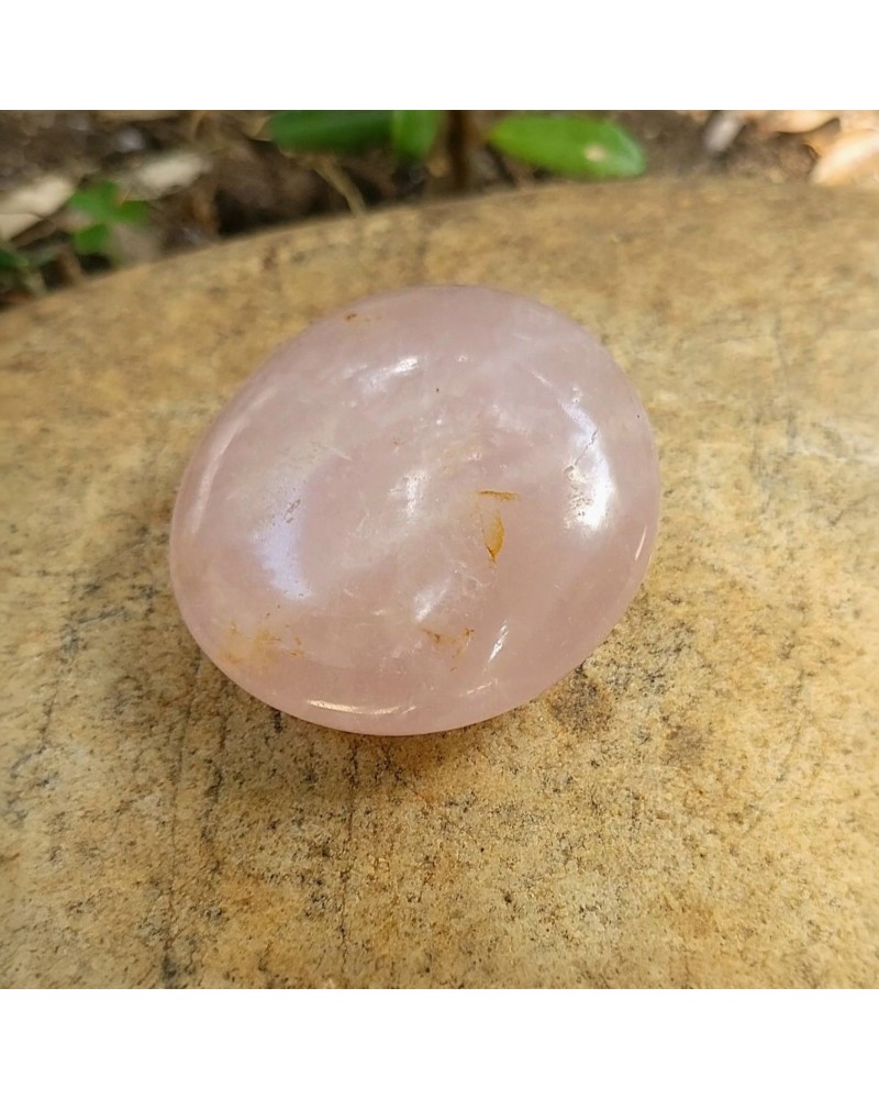 Grand galet Quartz rose