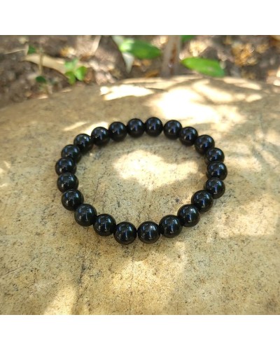 Bracelet obsidienne oeil celeste