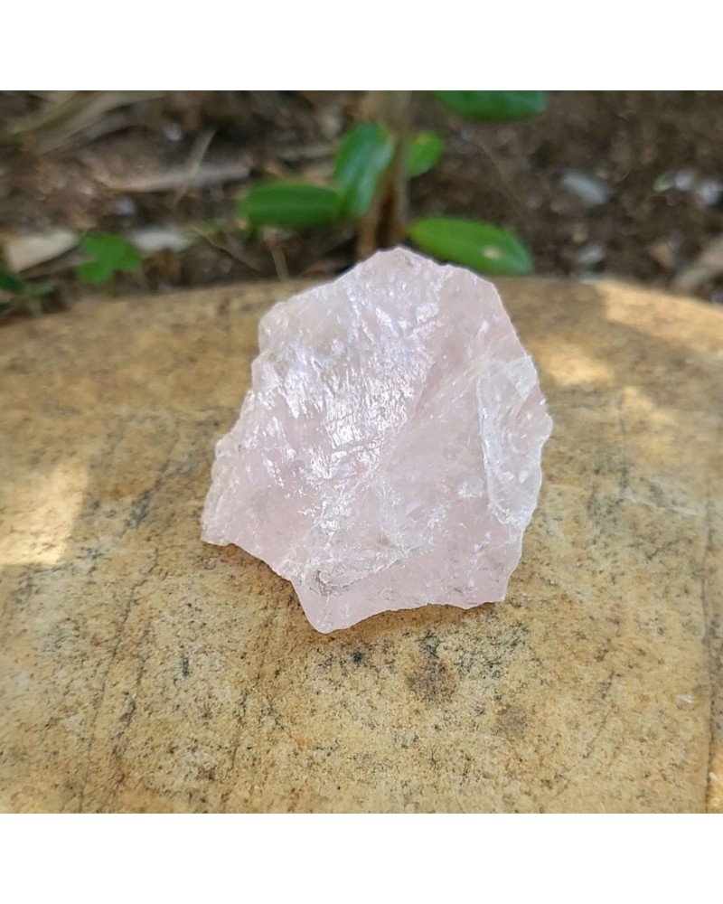 Quartz rose brut